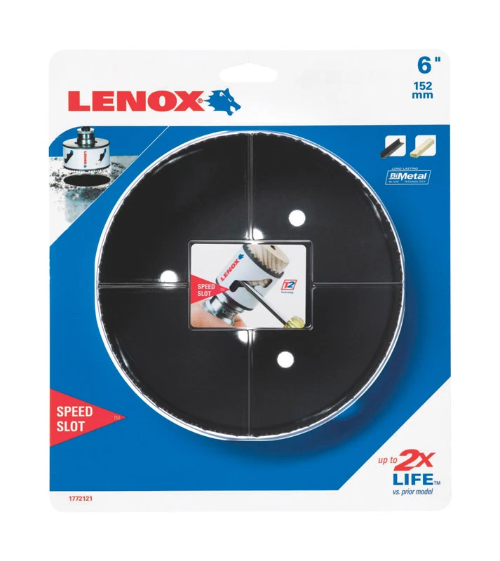 Hole Saw, Bi-Metal, 152mm, 6-In.