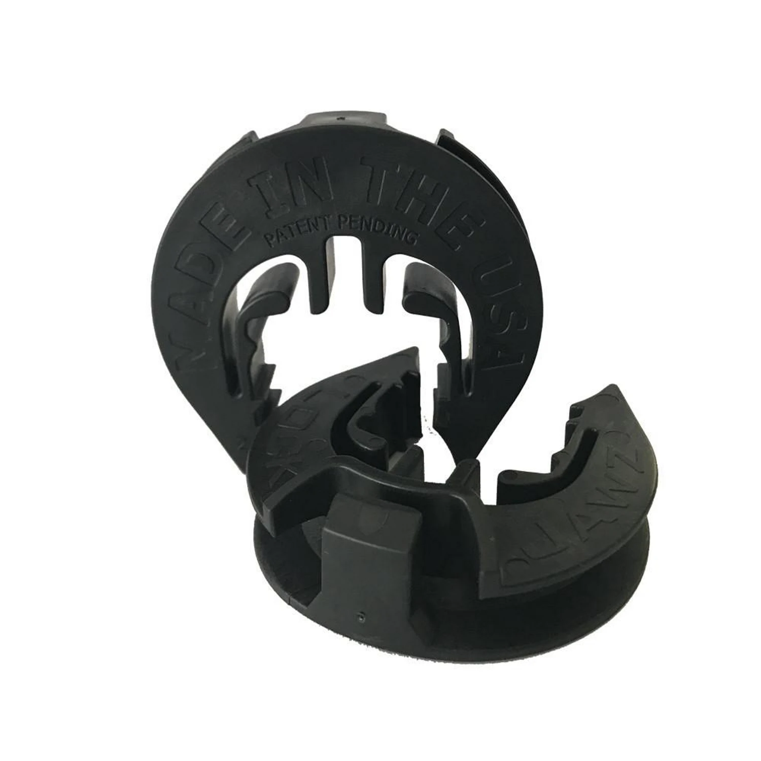 Lockjawz T-360 Electric Fence T-post Insulator, Black, 6 Positions