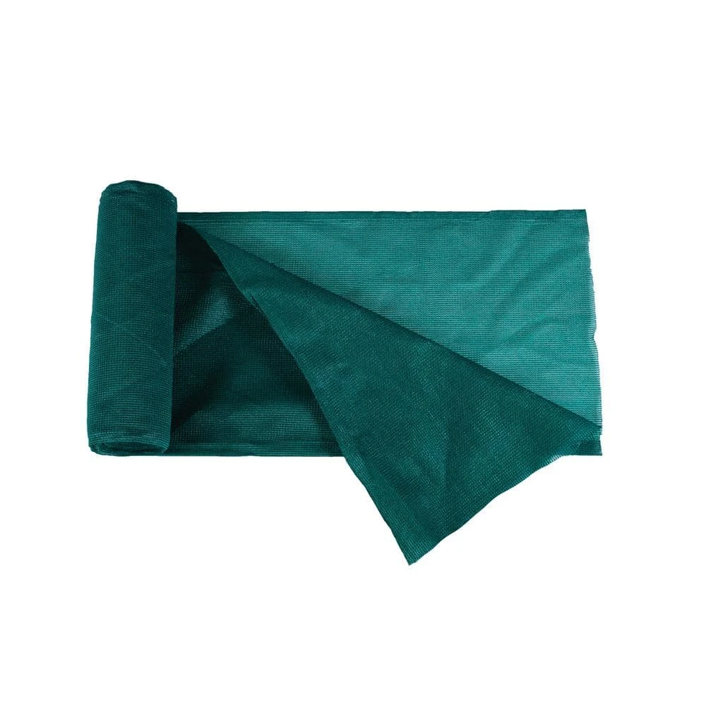 Sun Shade Cloth, Green, 6 x 20 Ft.