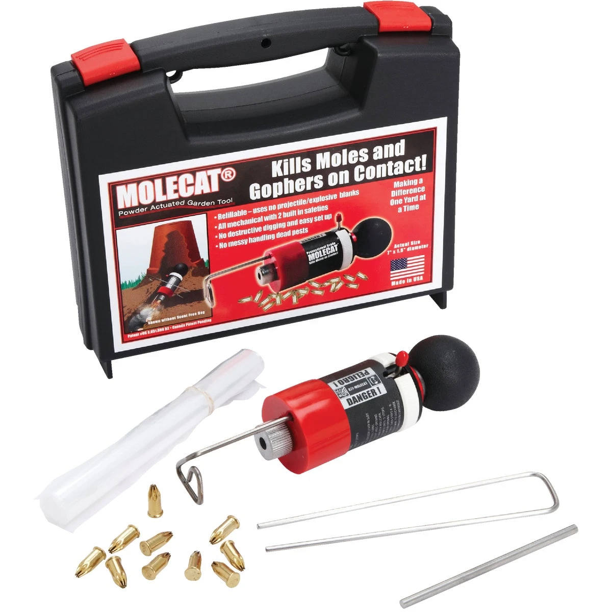 Percussive Moles & Gopher Killer Kit - Model 100