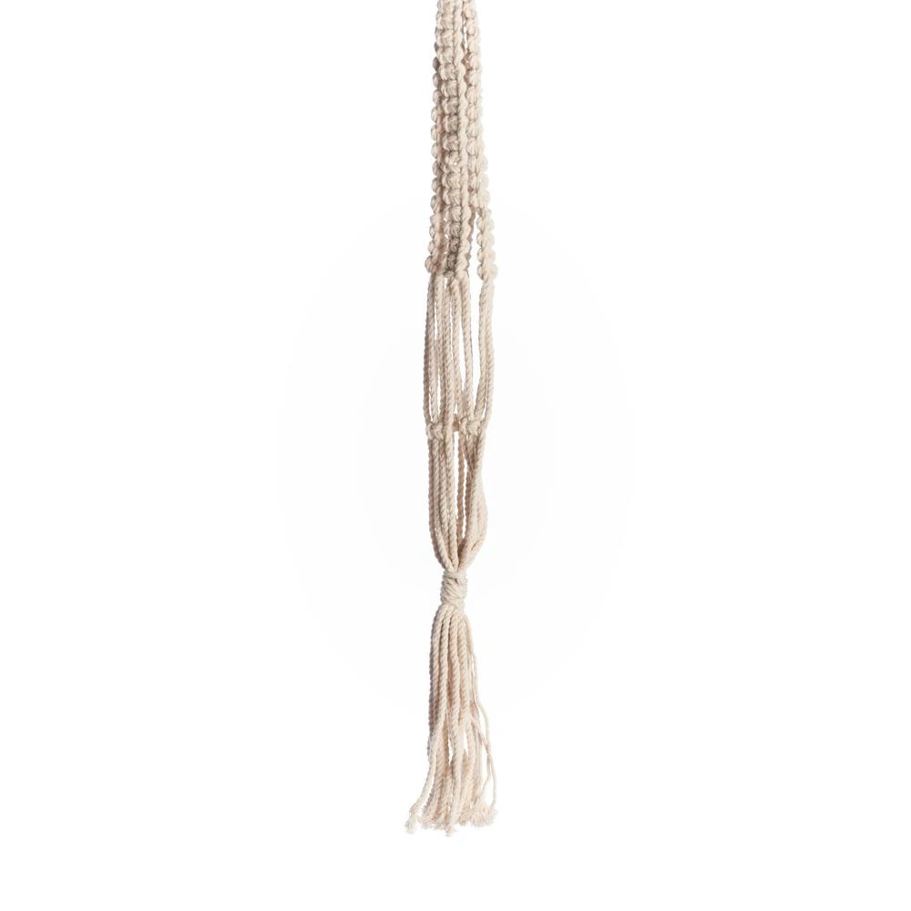 Mini Plant Hanger Cord, Zigzag Pattern, Cotton, 17 In.