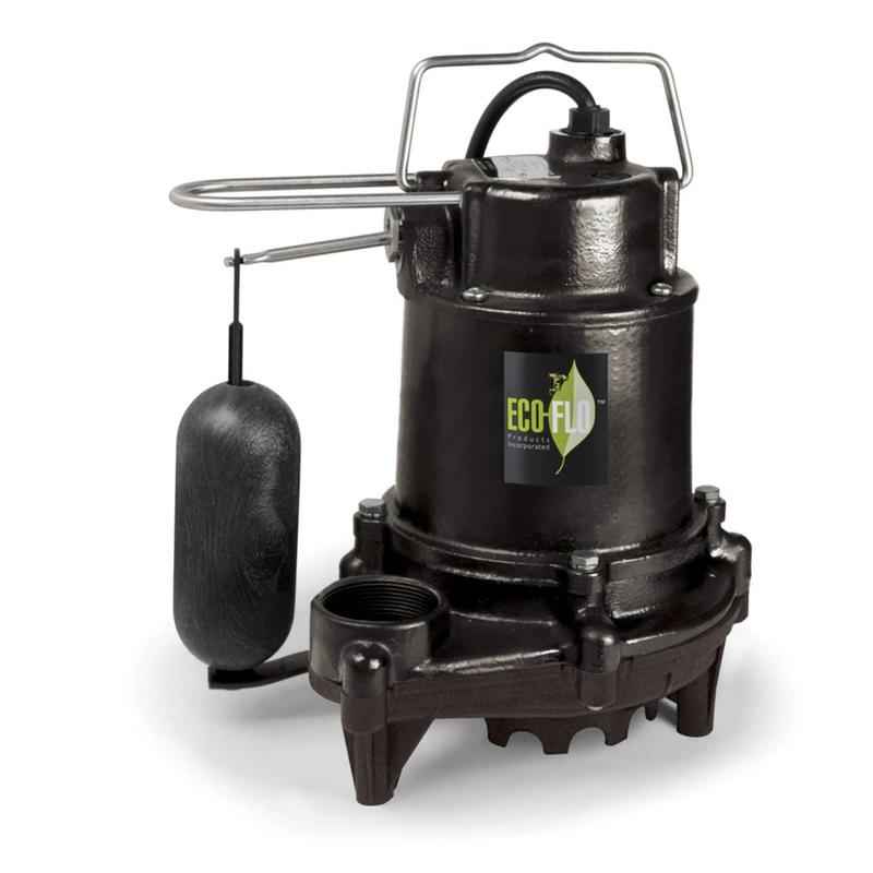 1/3 Hp High Efficiency Cast Iron Submersible Sump Pump 3160 Gph