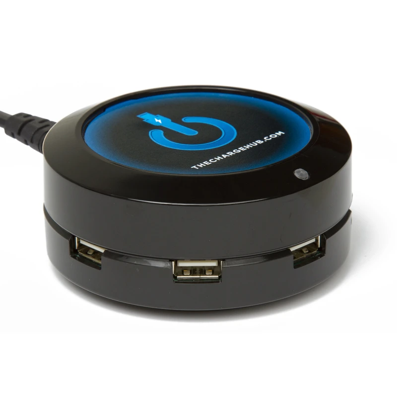 ChargeHub X5 USB Charger, 5-Port, Black