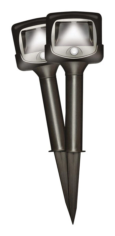 LED Path Lights, Motion-Sensing, Wireless, 20 Lumens, 2-Pk.
