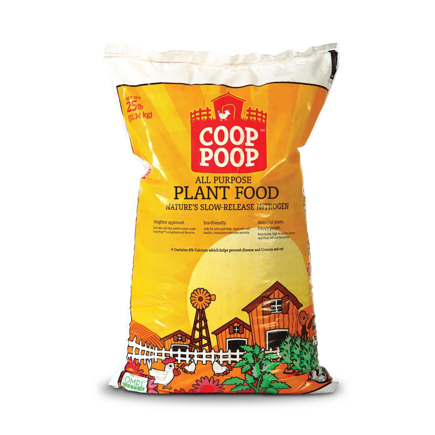Organic Granules Plant Food 25 Lb - All Purpose Fertilizer