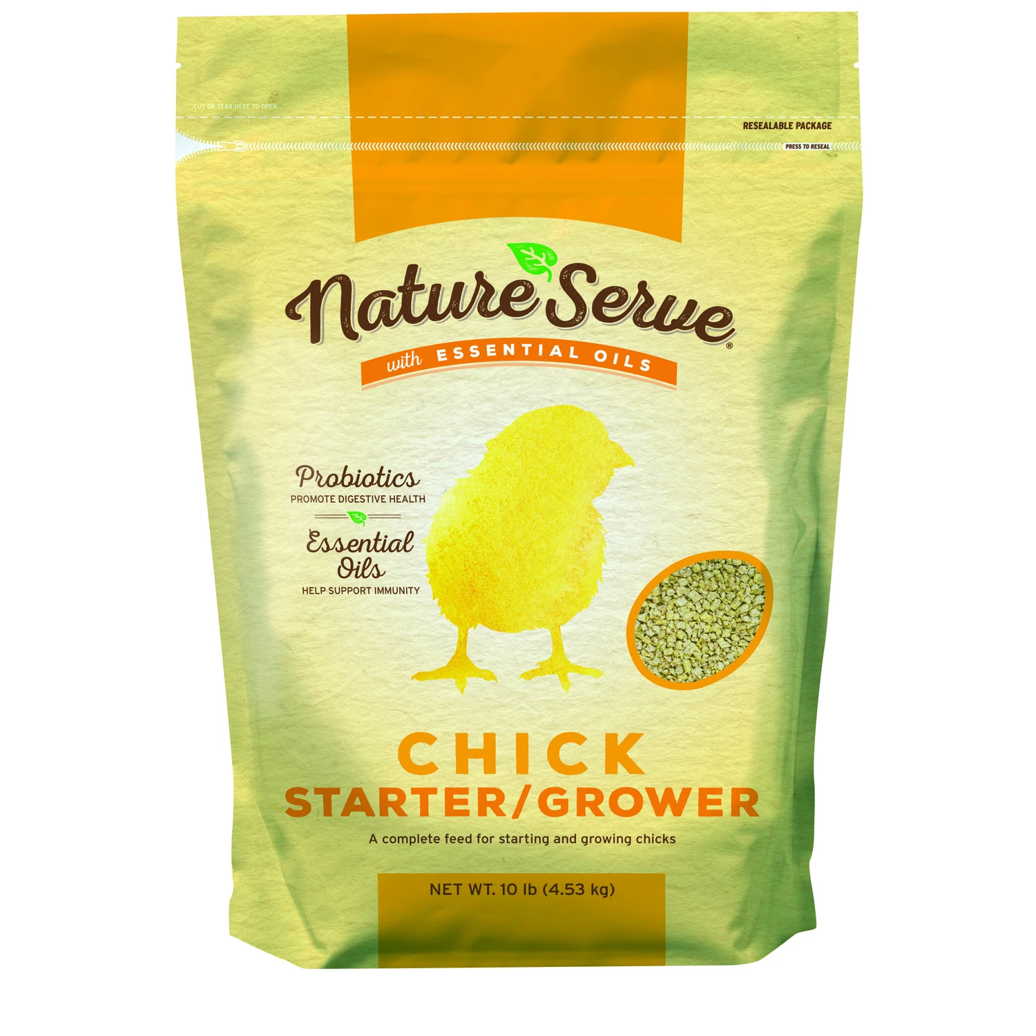 Non-medicated Grower/starter Feed Crumble For Poultry 10 Lb
