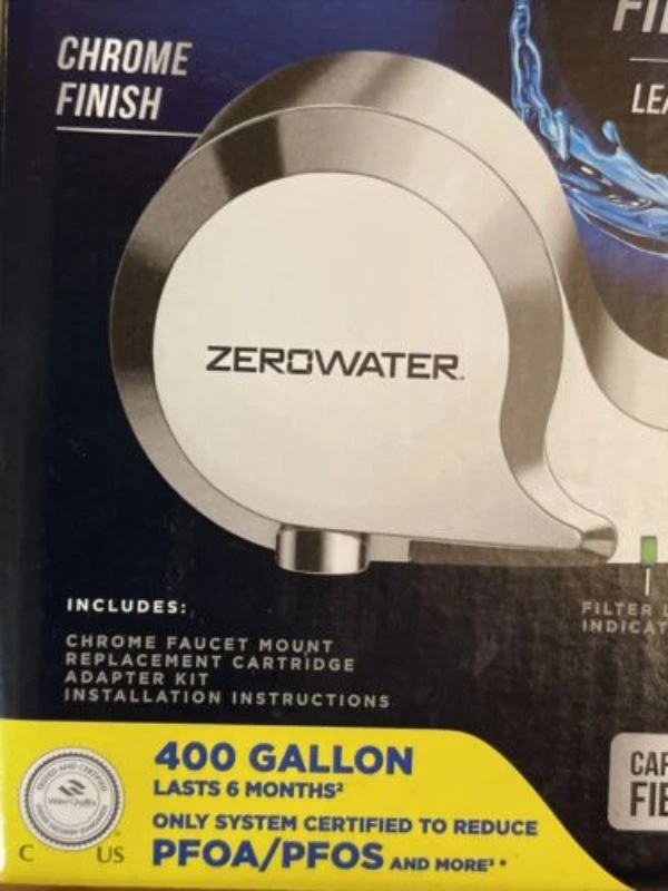 Extremelife Faucet Mount Filtration System For Sink - Chrome Finish
