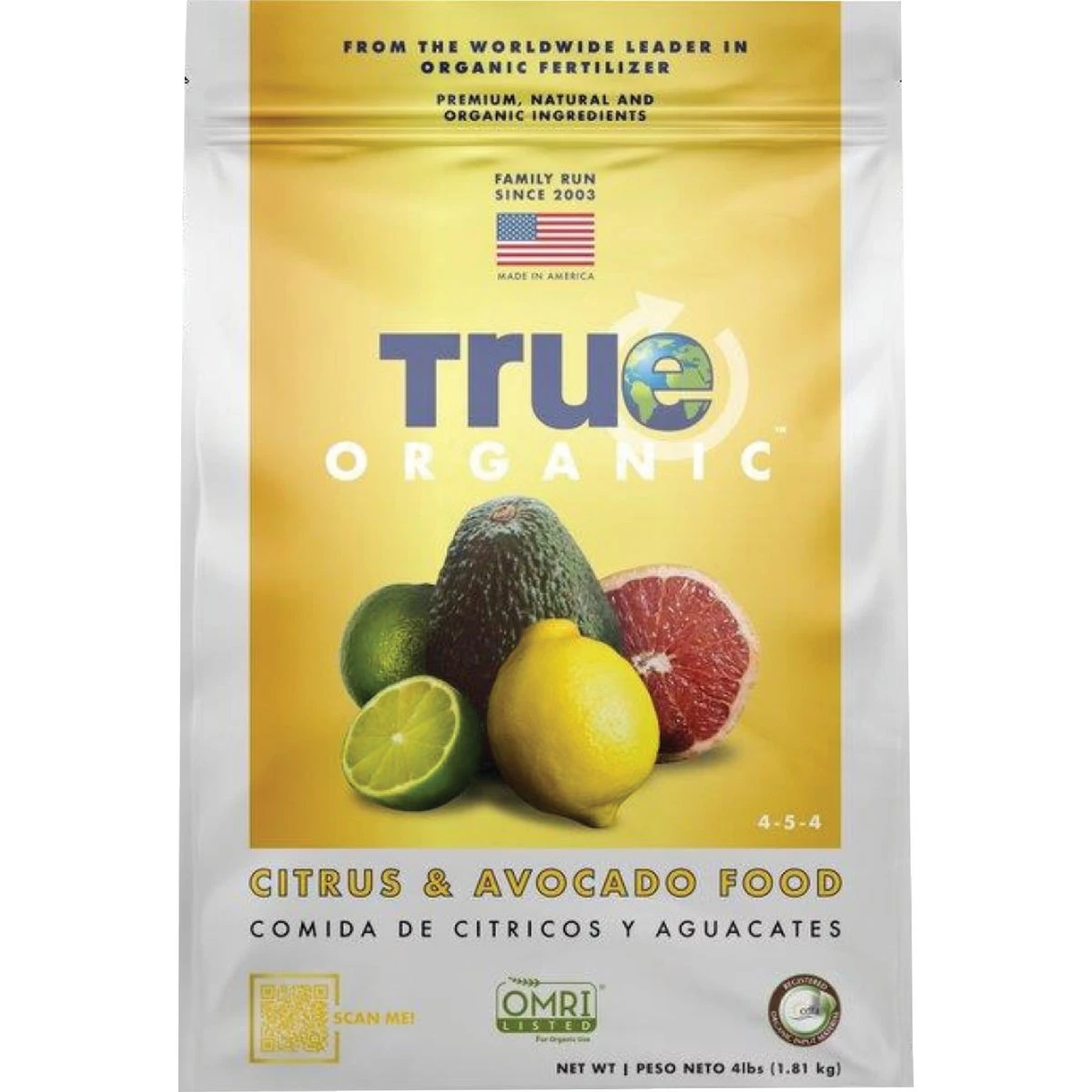 Citrus and Avocado Plant Food Fertilizer, 4 Pounds