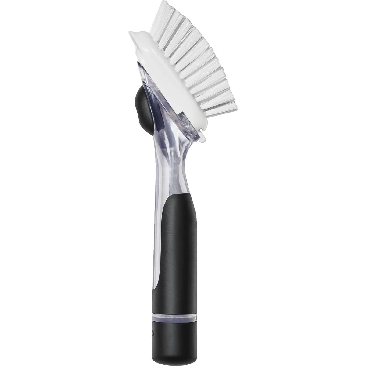 Soap Dispensing Dish Brush With Built-in Scraper, 11.15 In.