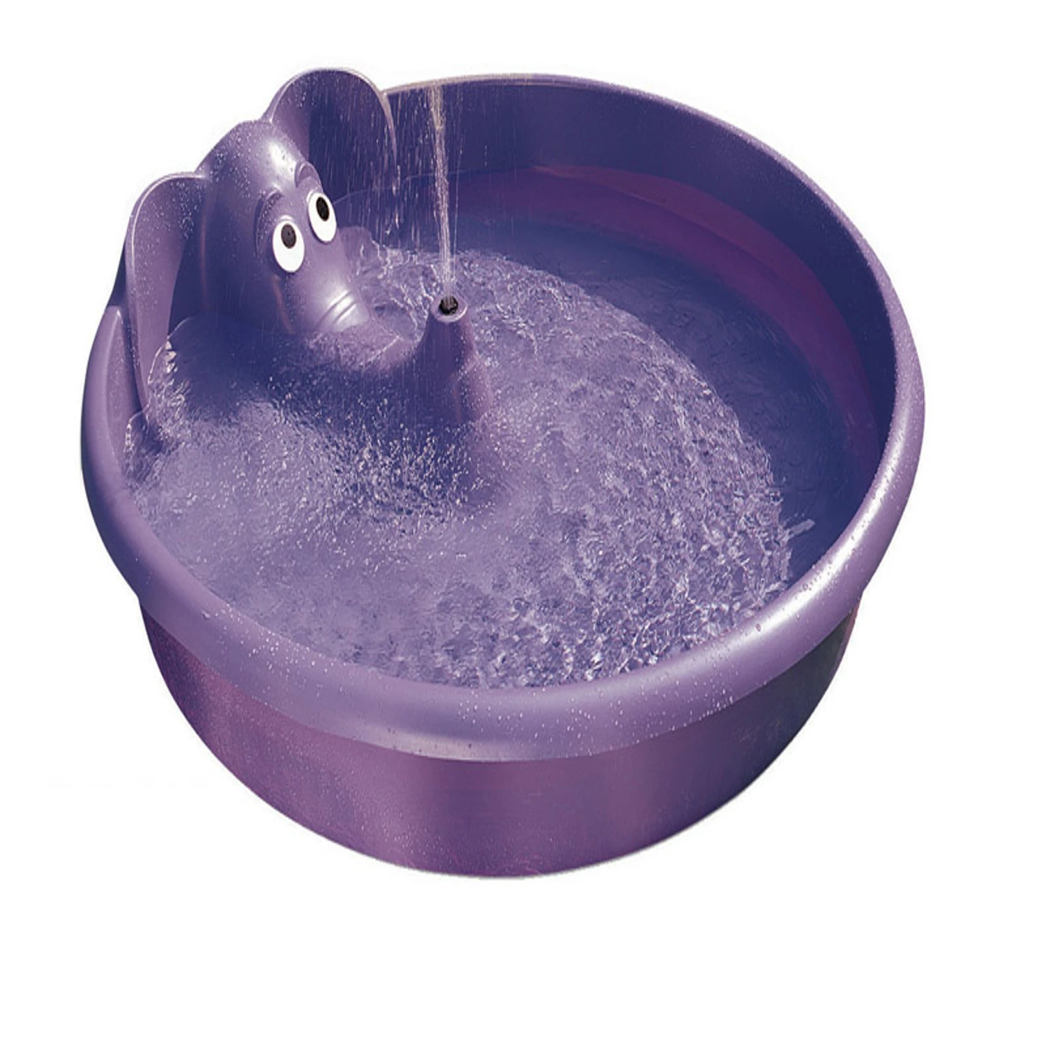 12 In. D. X 60 In. Dia. Purple Polyethylene Elephant Spray Pool