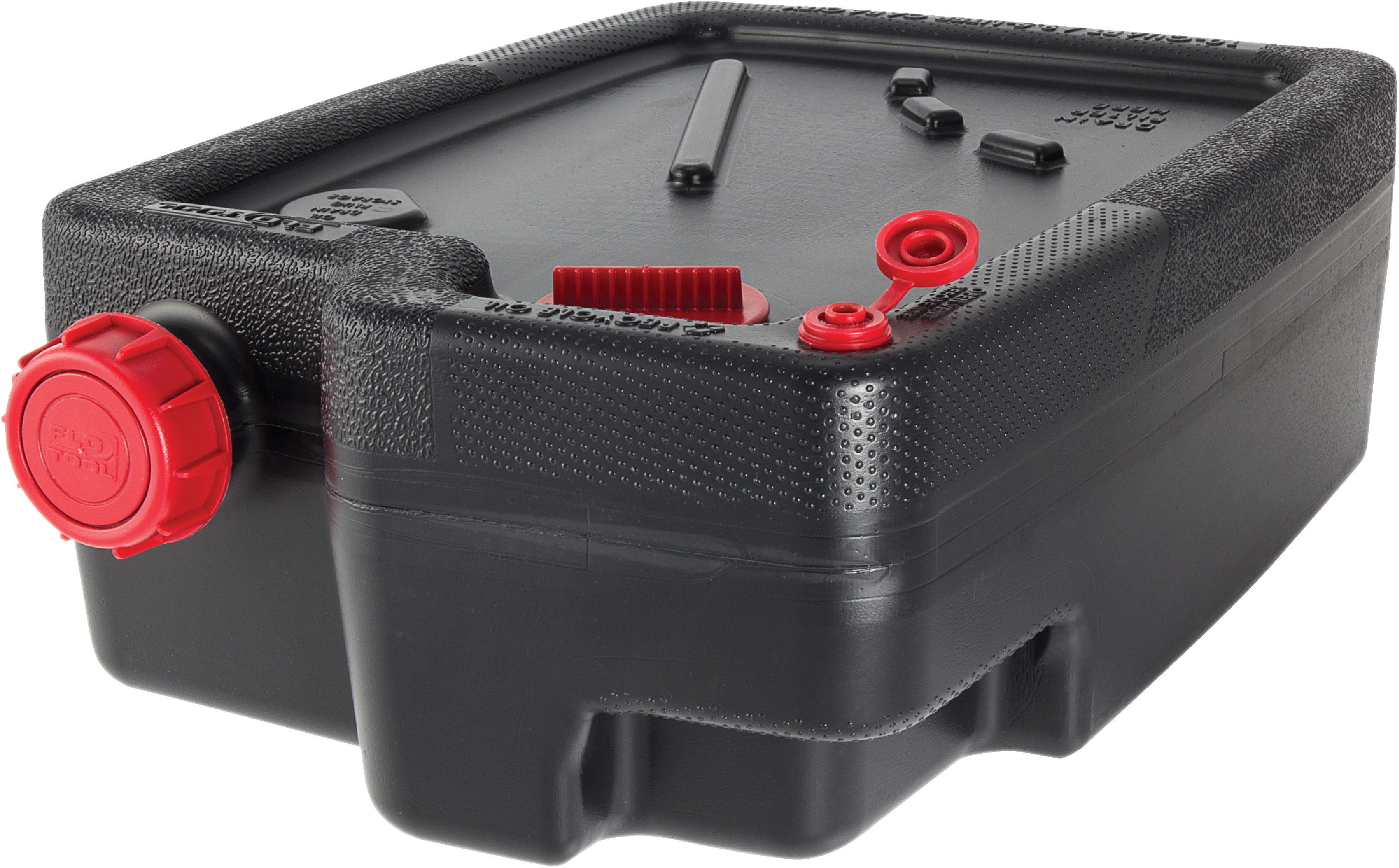 Super Duty 10 Quart Black Polyethylene Oil Drain Pan