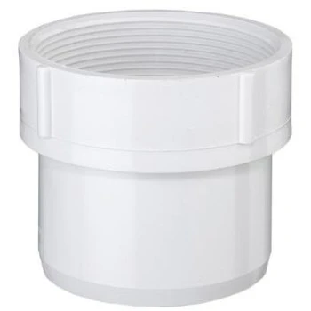 PVC Pipe Sewer & Drain Fitting Cleanout Body, 4 In.
