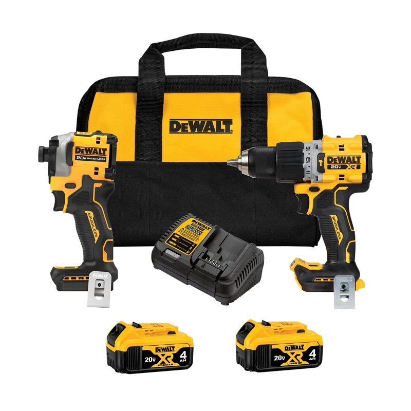 20-volt Max Xr Cordless 2-tool Kit With Hammer Drill And Atomic Impact Driver