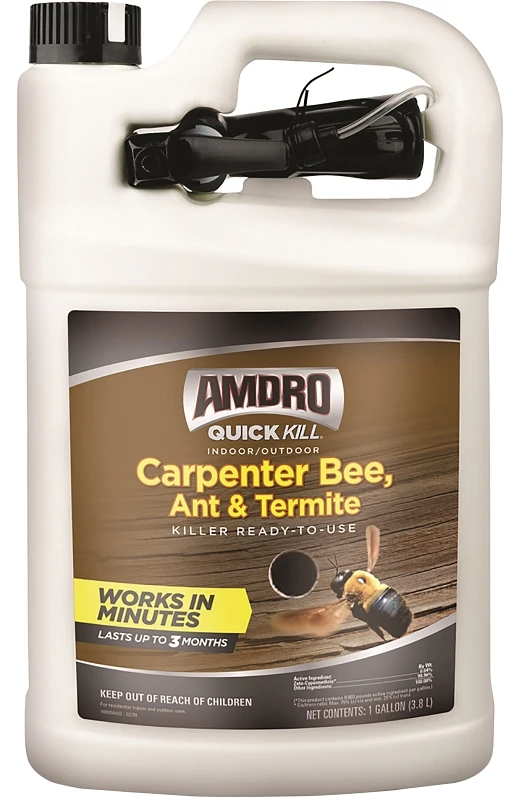 Quick Kill 1 Gallon Ready To Use Carpenter Bee, Ant, & Termite Killer