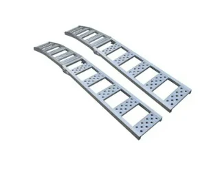 Automotive Ramps, Aluminum, 1,250-lb Capacity, 13" X 77" Interlocking Pair