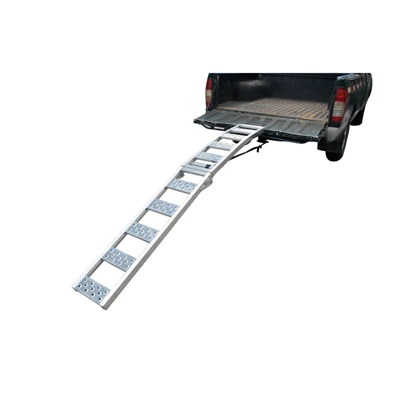Center-folding Ramp, Single Aluminum, 12 X 85-inch, 700 Lb Capacity