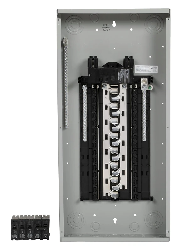 Low Voltage Plug On Neutral Main Breaker Load Center 200 Amps 48 Circuits Value Pack Model 3048