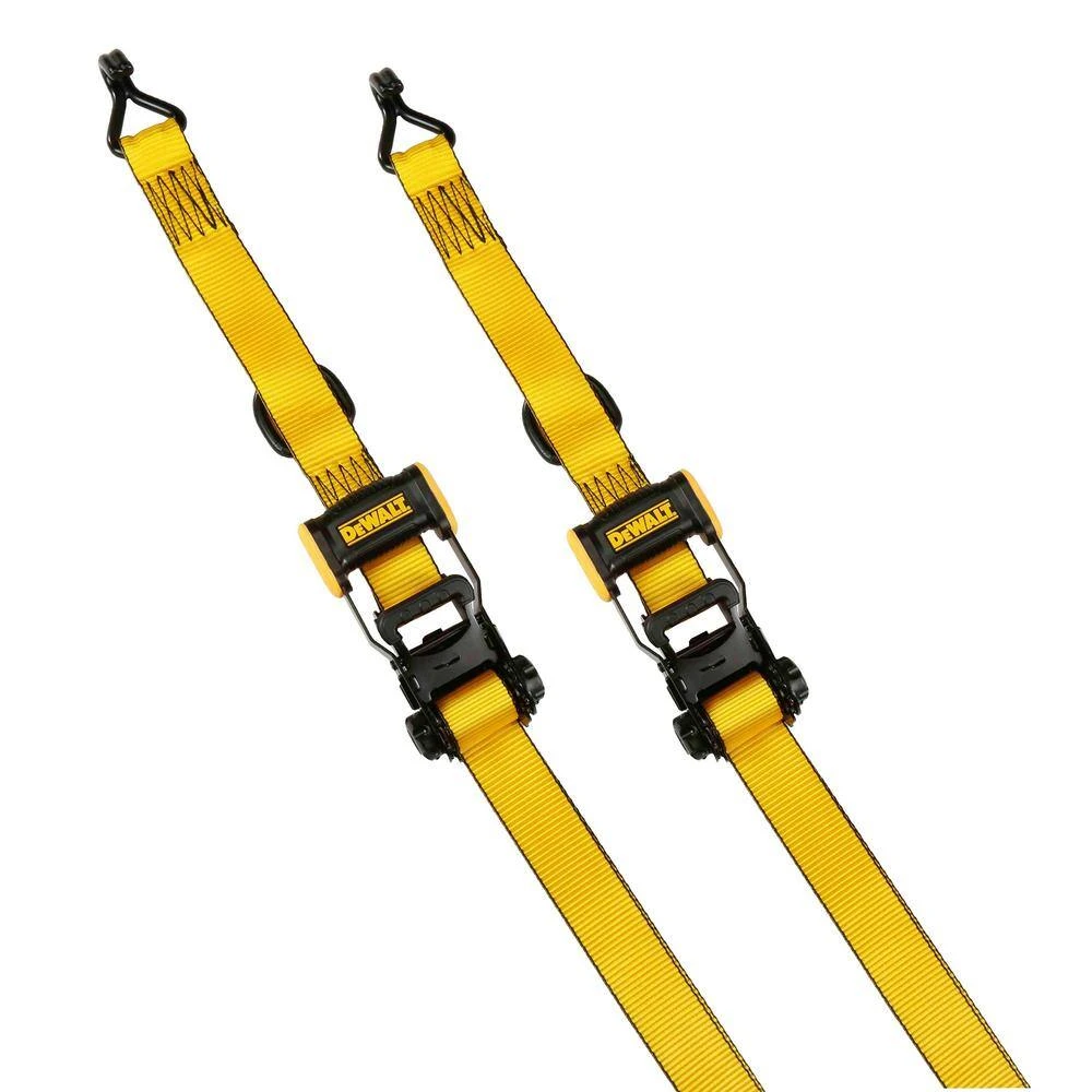Ratchet Tie-Down Strap, 1.5 In. x 16 Ft., 2-Pk.