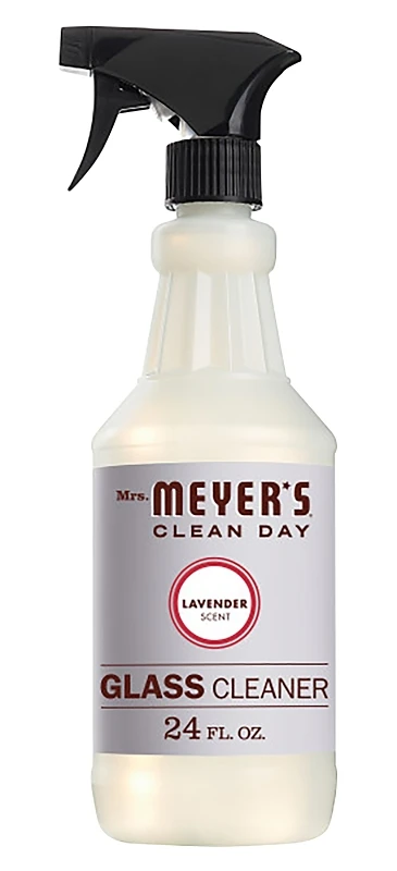 Lavender Scented Glass Cleaner, 24 Ounce Bottle, Streak-Free Formula