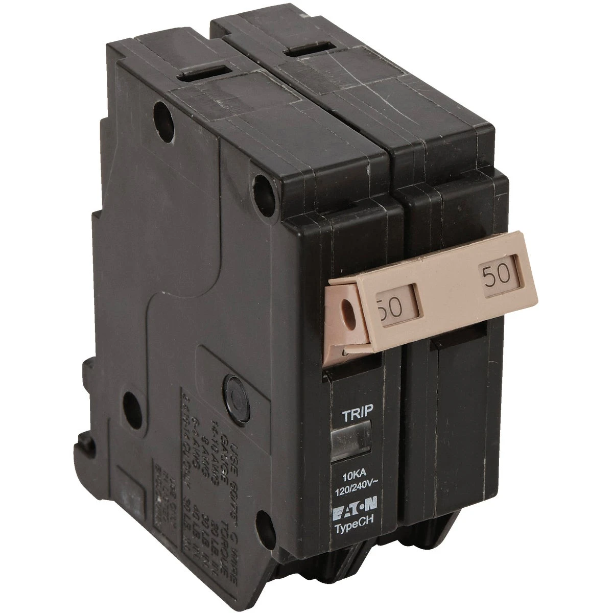 Chf 50a Double-pole Circuit Breaker With Trip Flag Indicator