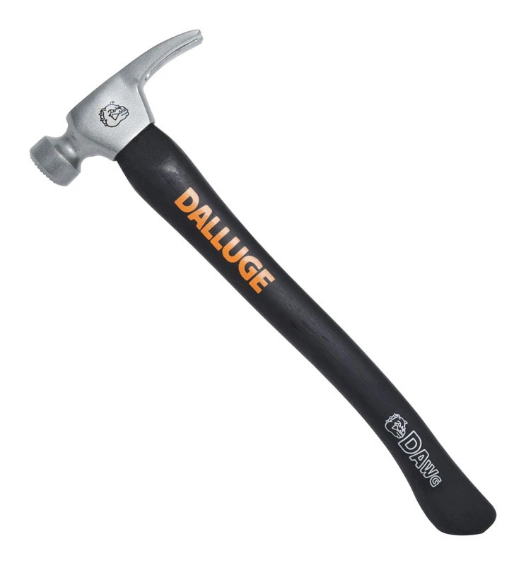 Dawg 21 Oz. Milled-face Framing Hammer With 18 In. Curved Hickory Handle