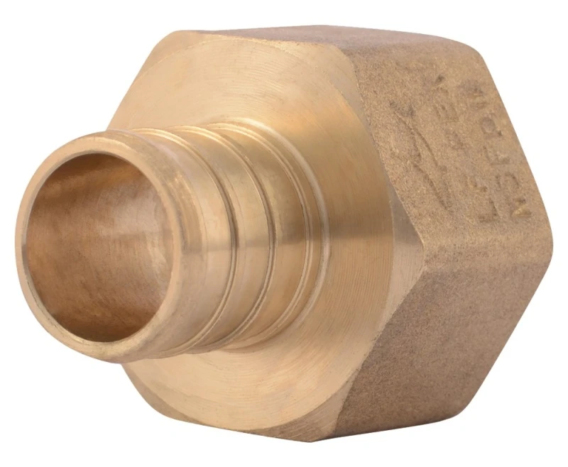 3/4 In. Barb X 3/4 In. Fip Lead-free Brass Pex Adapter