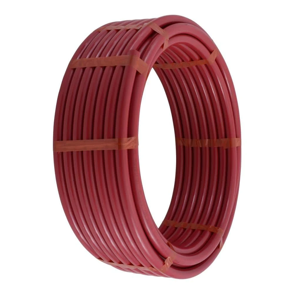 PEXA Flexible Tubing Pipe Red Three Quarter Inch by One Hundred Feet