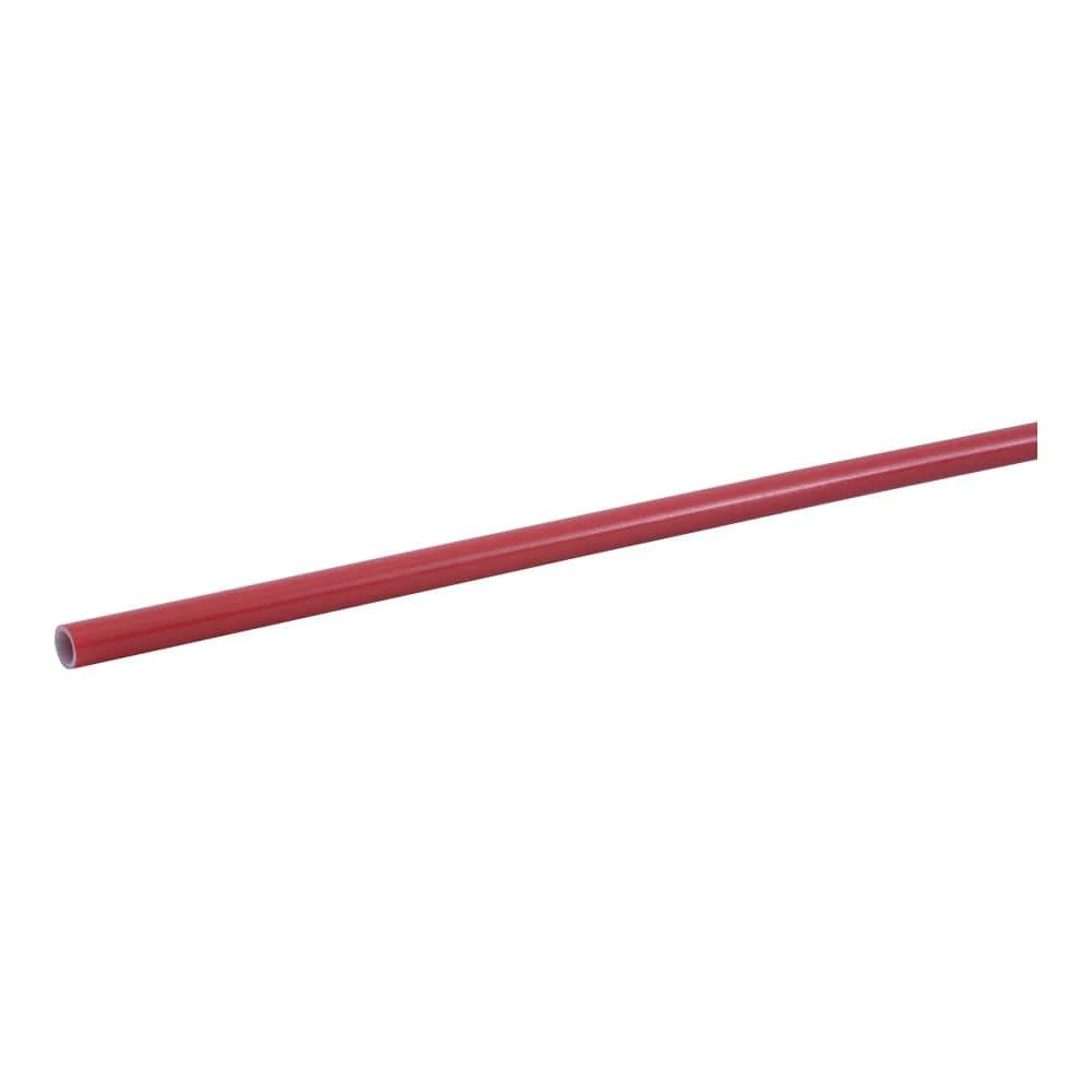 PEXA Flexible Tubing Pipe, Red, 1/2 In. x 10 Ft.
