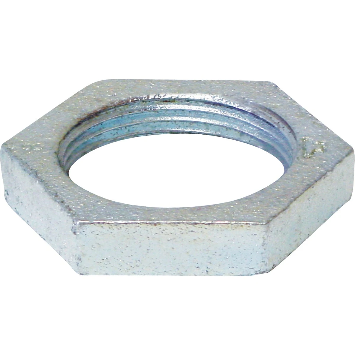 3/4 In. Malleable Iron Galvanized Lock Nut For Pipe Fittings