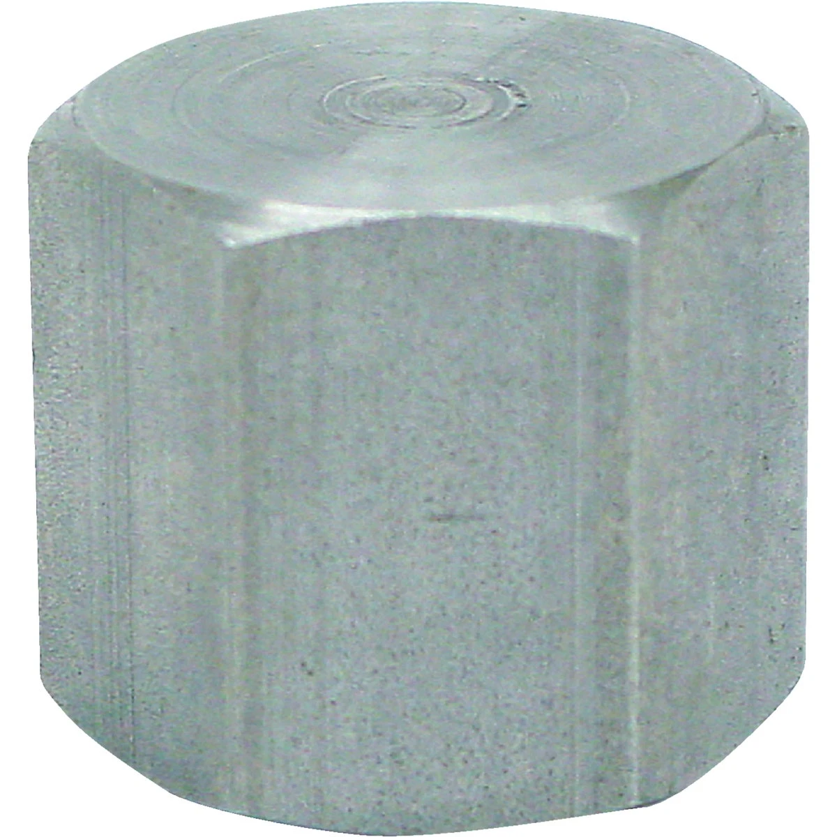 Galvanized Steel Pipe Cap, 1/8 Inch Diameter, Durable Corrosion Resistant