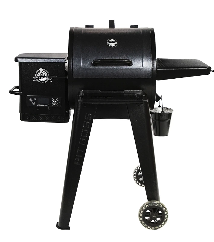 Navigator 550g Black 542 Sq. In. Wood Pellet Grill With 8-in-1 Cooking Versatility