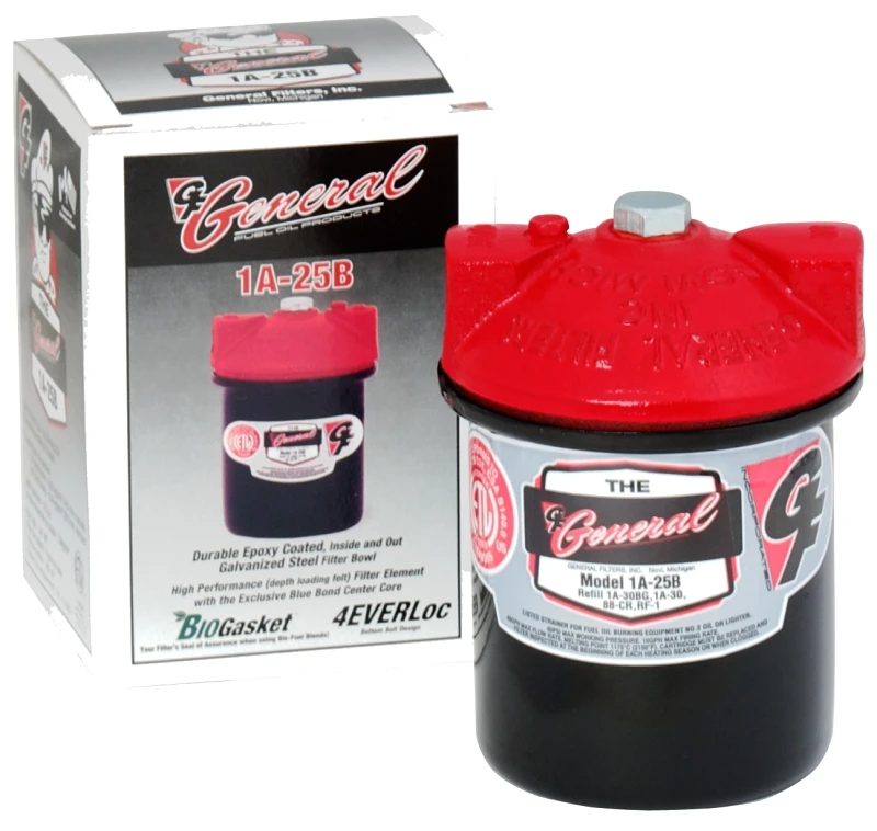 12 Psi 3/8 In. Npt Fuel Oil Filter For Heating Appliances