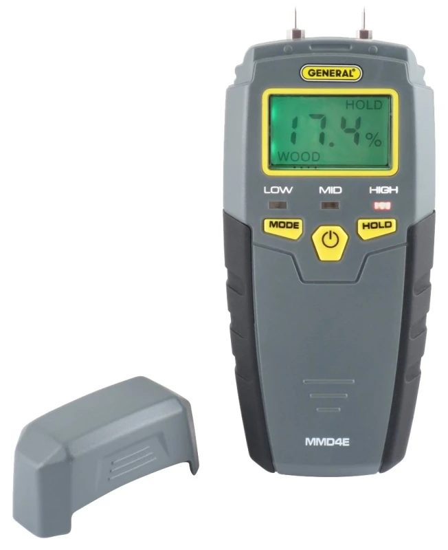 Mmd4e Digital Moisture Meter With Lcd Display For Wood And Drywall