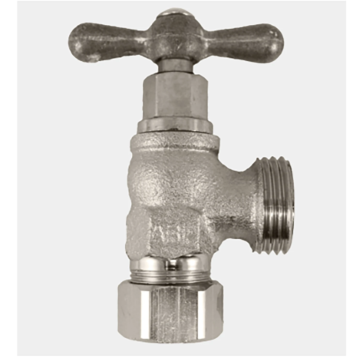 1/2 In. Copper Compression X 3/4 In. Ht Washing Machine Valve Model 221cclf