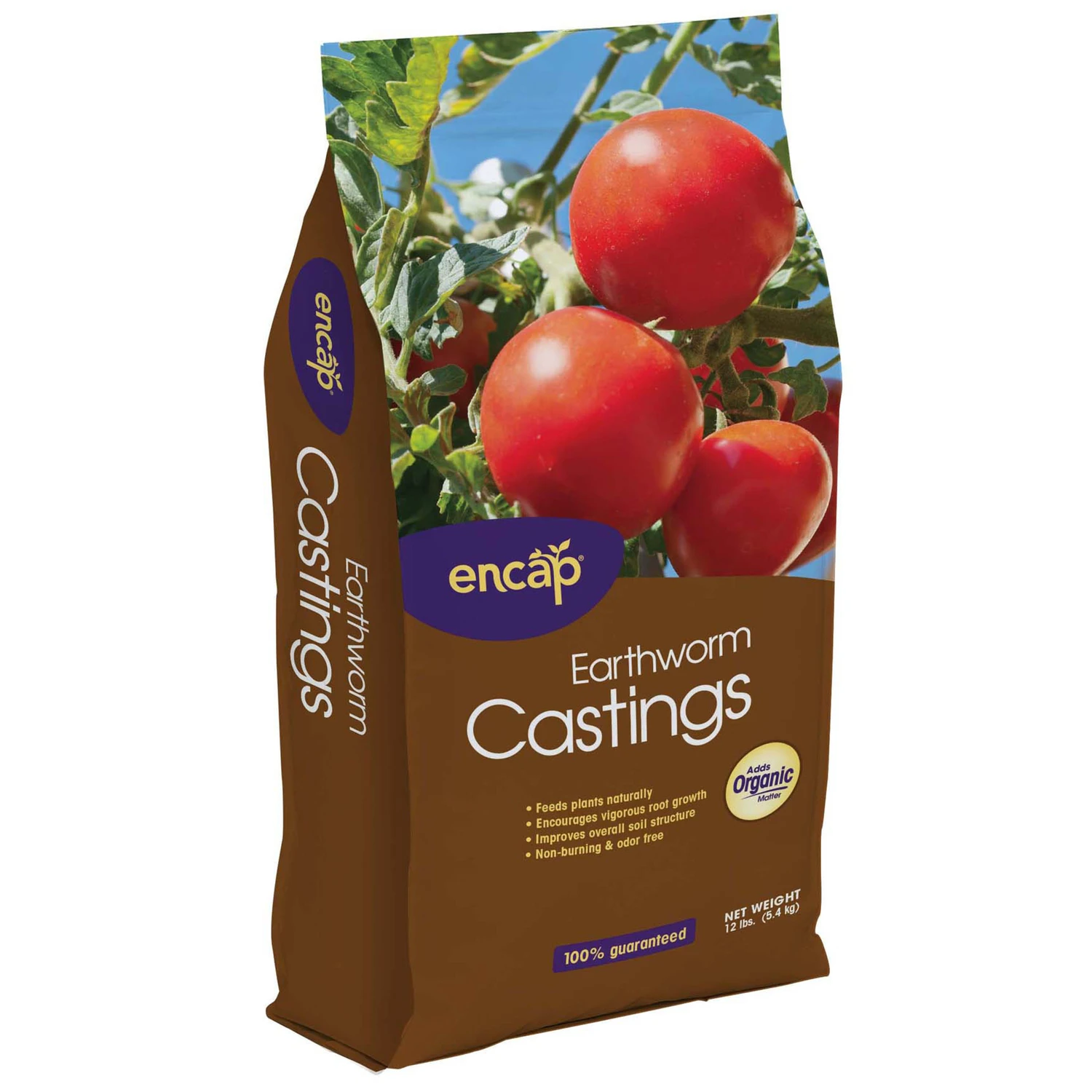 12 Lb Organic Earthworm Castings Soil Conditioner For Plants