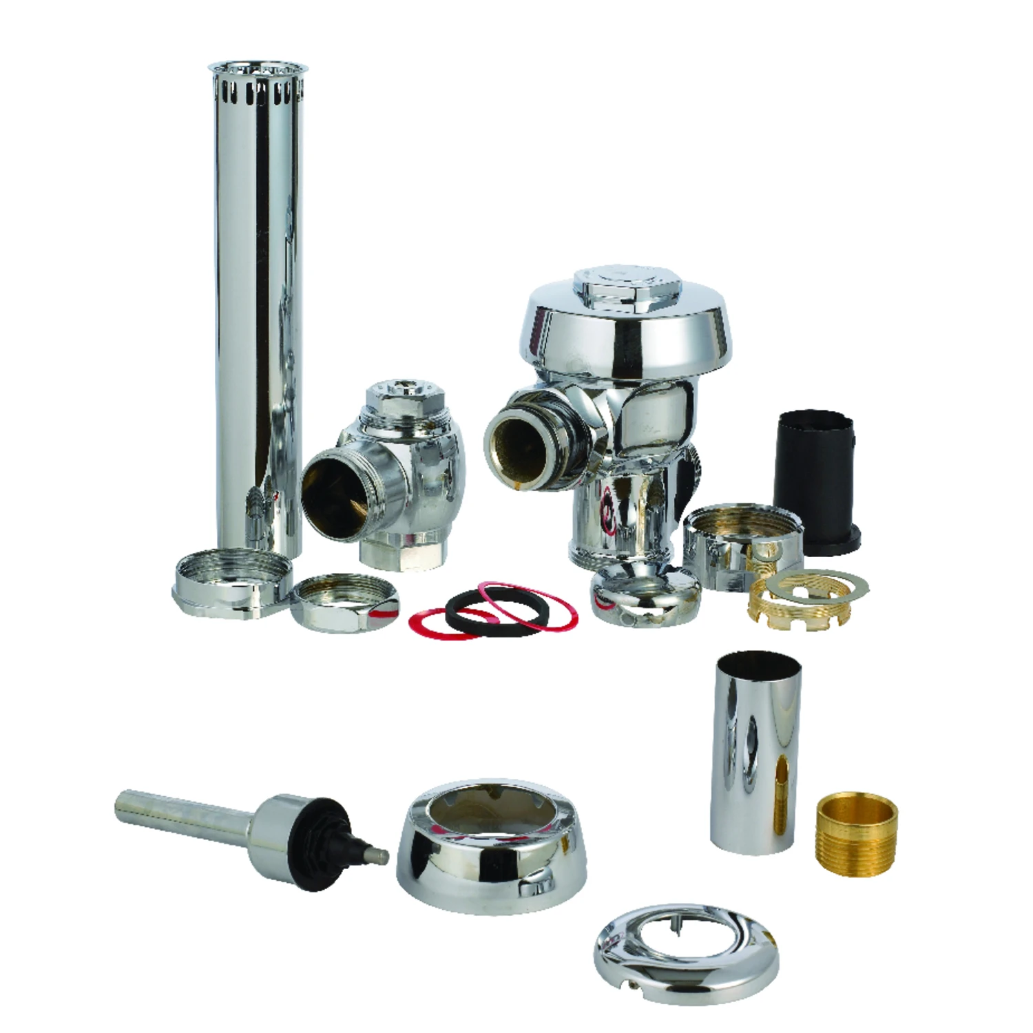 Royal 111 1.6 Gpf Flush Valve, Polished Chrome, Model 3010000