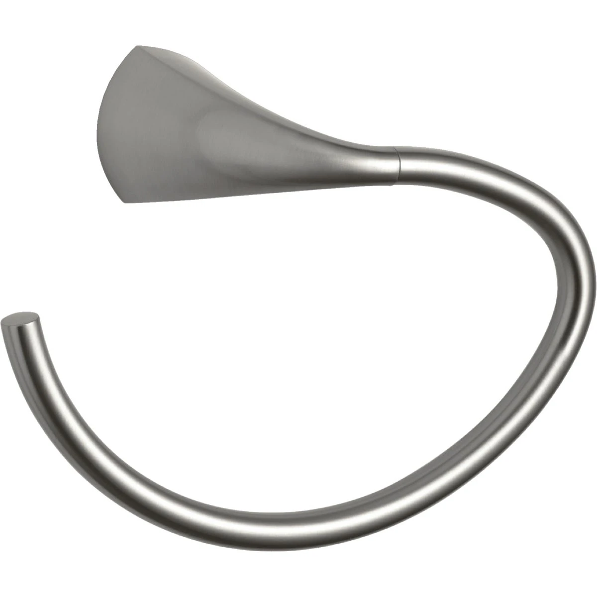 Mistos Towel Ring In Vibrant Brushed Nickel Finish - Model R37057-bn
