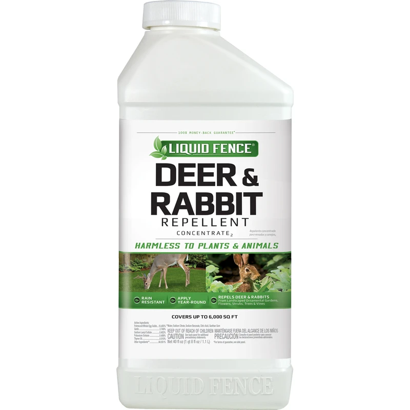 40 Oz. Concentrate Deer & Rabbit Repellent - All Natural Formula