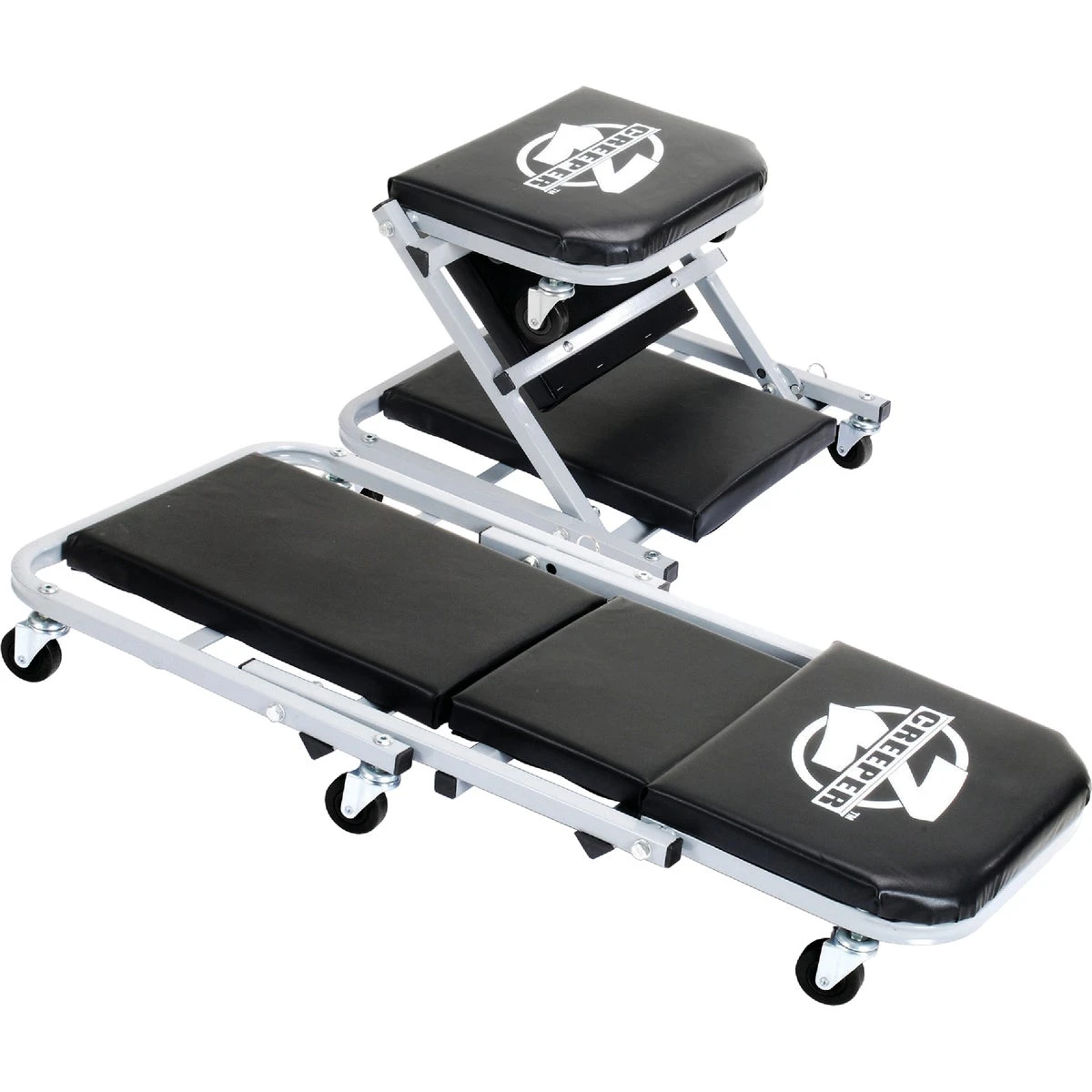 Z-creeper 2-in-1 Automotive Creeper And Seat, 300 Lb. Capacity, 36 In.