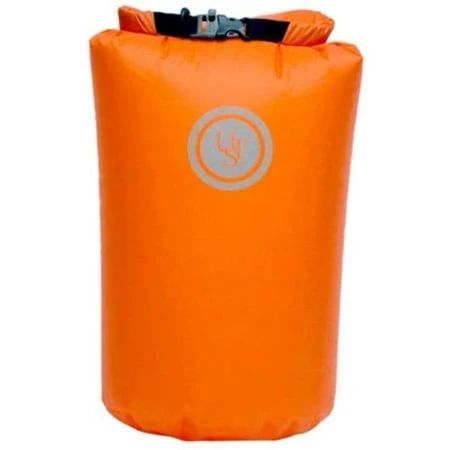 Safe and Dry Gear Bag Orange 15 Liter Capacity Waterproof Storage