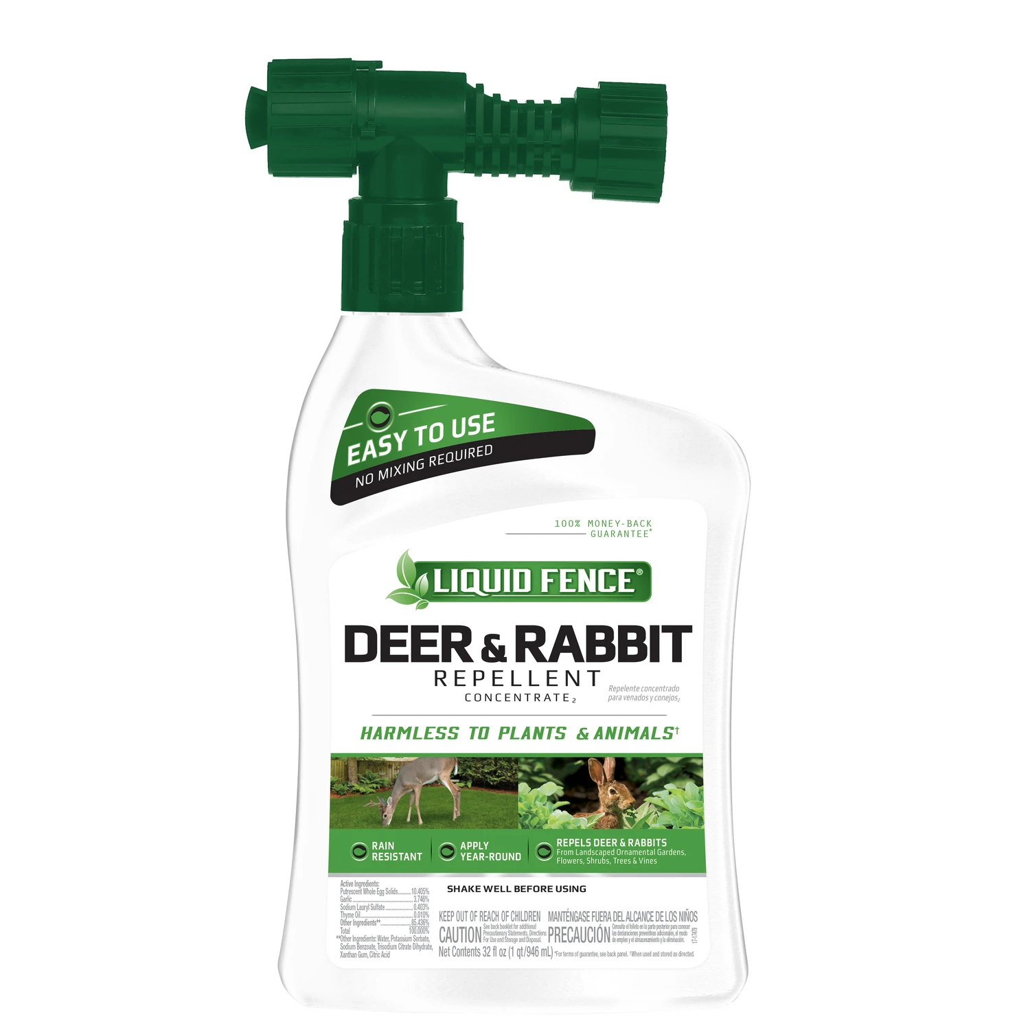 32 Oz. Ready To Spray Deer & Rabbit Repellent - Hg-75044
