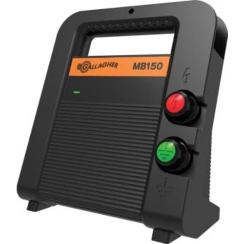 Electric Fence Charger, 110-volt & Battery, 60-acre, 1.5 Joules
