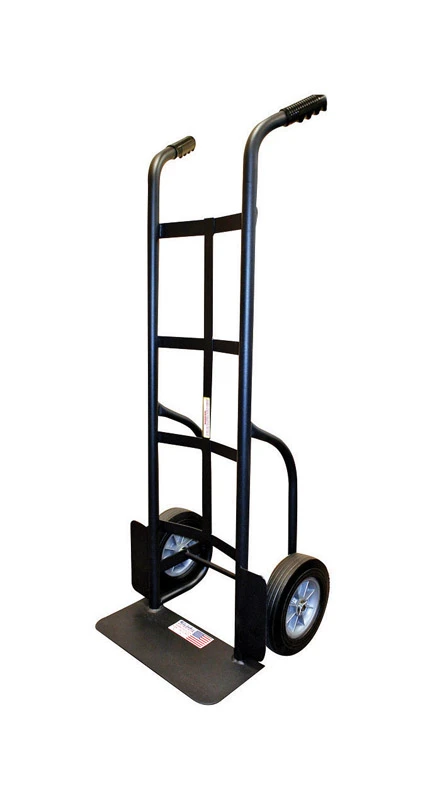 Heavy-duty Dual Handle Hand Truck 1000 Lb Capacity With Solid Tires