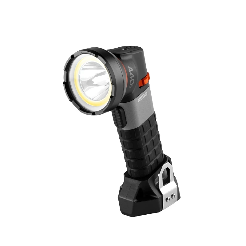 Luxtreme Sl25r 500 Lumens Rechargeable Black Led Spotlight With 18650 Battery