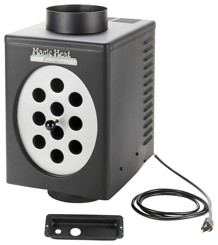 Magic Heat Steel Heat Reclaimer For Wood Burning Stoves, Model Mh-6r