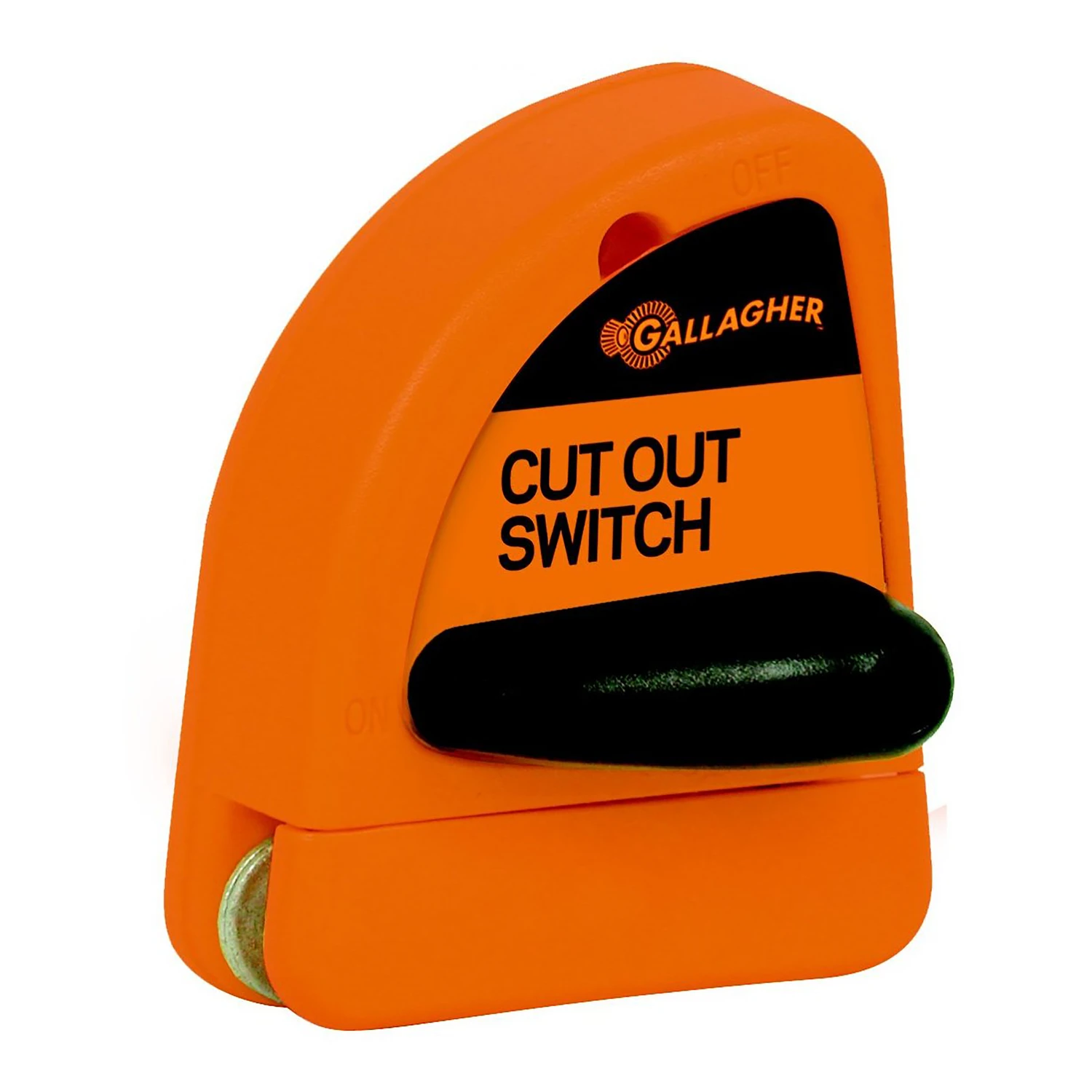 Electric Fence Cut Off Switch G60731 - Orange Plastic, Weatherproof