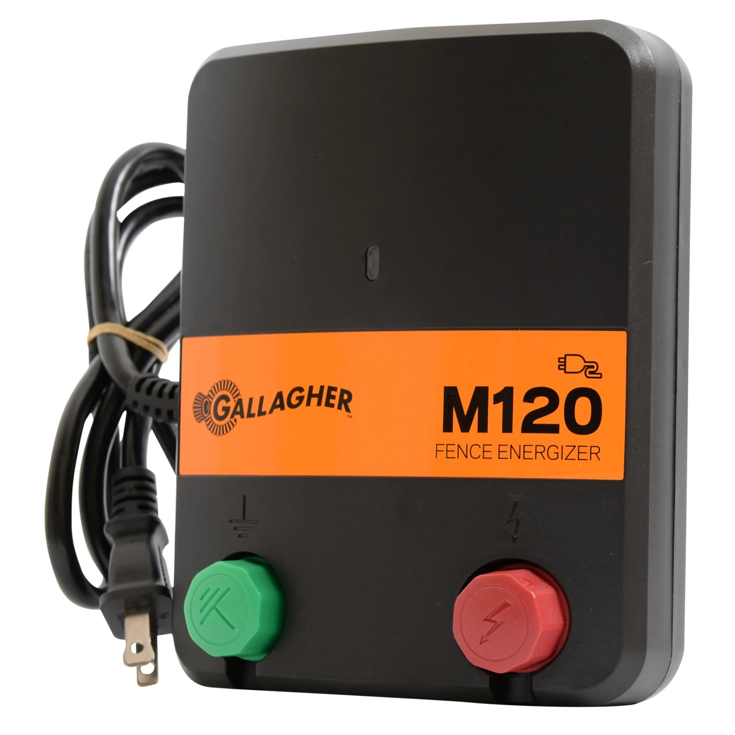 M120 Electric Fence Energizer 110v, 1.2 Joules, 15 Miles Coverage