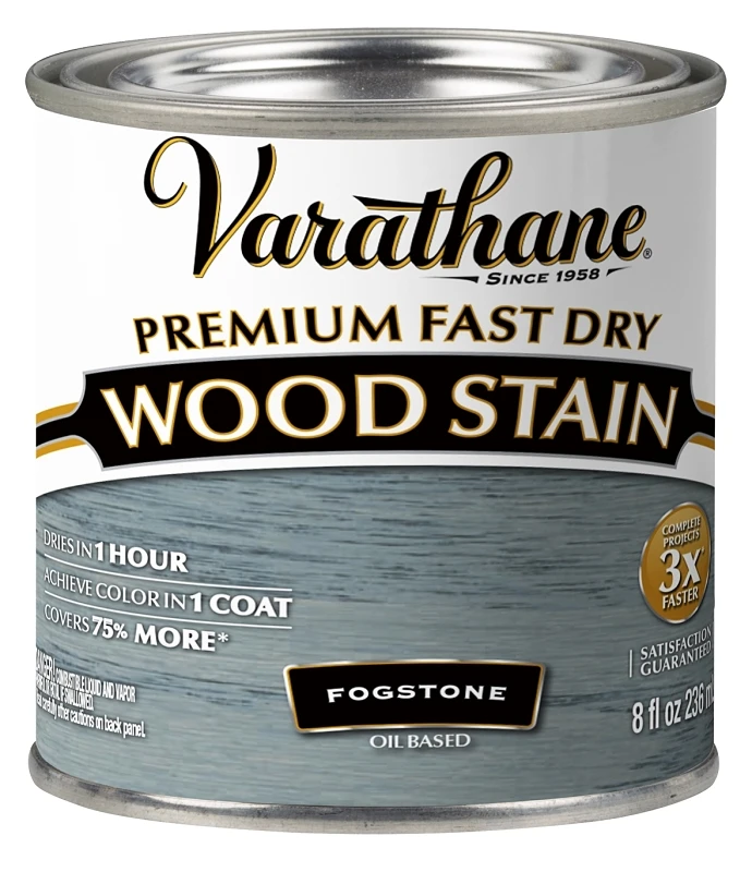 Fogstone Oil-based Fast Dry Wood Stain 0.5 Pint For Interior Use
