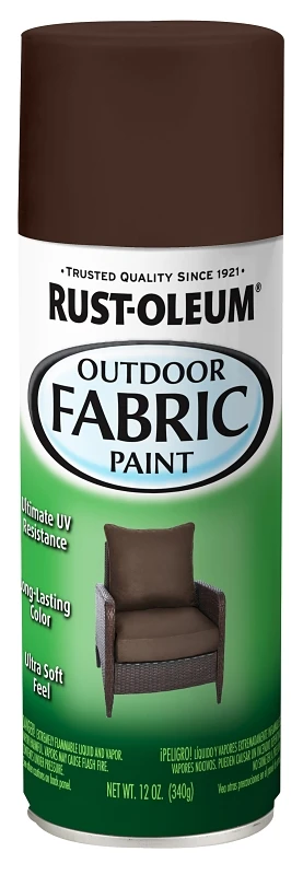 12 Oz. Flat/matte Outdoor Fabric Spray Paint In London Gray