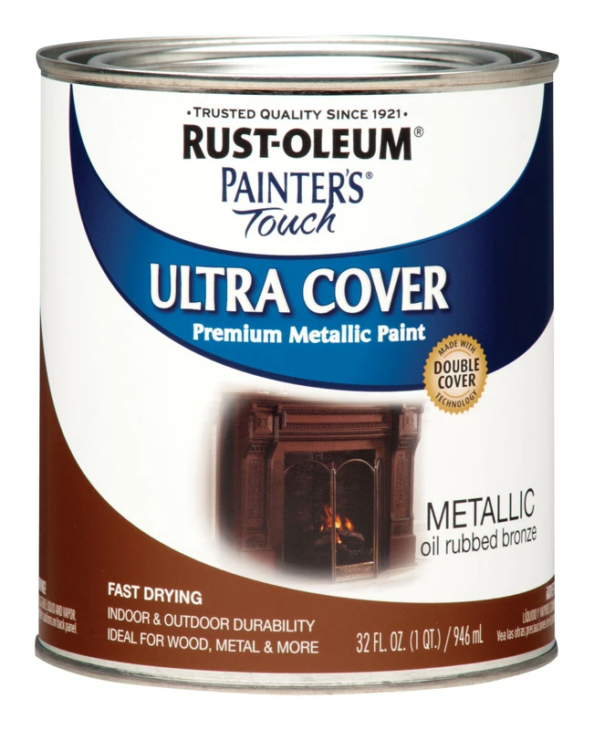 Painter's Touch Ultra Cover Oil Rubbed Bronze Paint 1 Quart